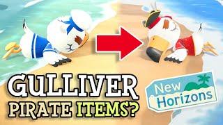 Animal Crossing New Horizons: GULLIVER & PIRATE ITEMS? (Summer Update New Details Revealed)