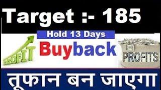 SHARE BUYBACK आने वाला है , READY रहना || Buyback news.