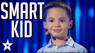 Is This 6 YEAR OLD BOY The SMARTEST Kid In The World?  | Got Talent Global