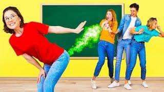 TYPES OF STUDENTS IN CLASS ||Funny Back to School Students by 123 GO!