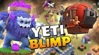 NEW for TH13 Yeti Blimp Attack Strategy Clash of clans