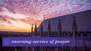 January 1, 2021: A Service of Morning Prayer and Reflection at Washington National Cathedral
