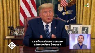 Coronavirus : la décision choc de Trump - C à Vous - 12/03/2020