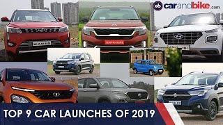 Top 9 Car Launches In 2019