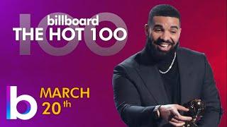 Billboard Hot 100 Top Singles This Week (March 20th, 2021)