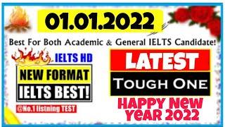 1 January 2022 | NEW IELTS LISTENING PRACTICE TEST | LATEST | HAPPY NEW YEAR