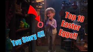 TOP 10 EASTER EGGS IN TOY STORY 4!!!