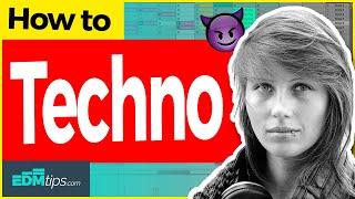 How to Make TECHNO (like CHARLOTTE DE WITTE, Amelie Lens, Adam Beyer) – FREE Ableton Project