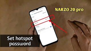 how to change hotspot password in realme narzo 20 pro me hotspot password kaise badlen