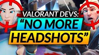 VALORANT Devs: YOUR AIM SUCKS for a REASON - NEW Recoil Pattern CHANGES - Valorant Pro Guide