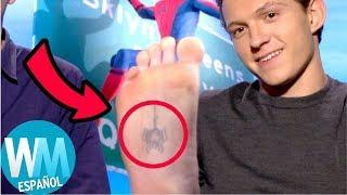 ¡Top 10 Actores que SE TATUARON en Honor a sus Papeles!