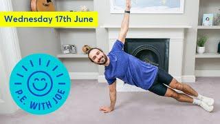 PE With Joe | Wednesday 17th June