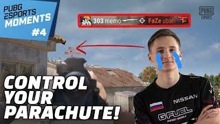 Control your parachute! Or else...ㅣPUBG Esports Moments #4