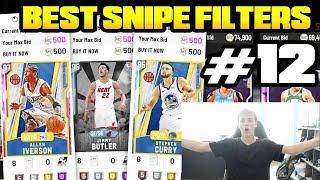 TOP 10 BEST SNIPE FILTERS TO USE RIGHT NOW IN MYTEAM MAKE TONS OF MT FAST AND EASY! NBA 2K20