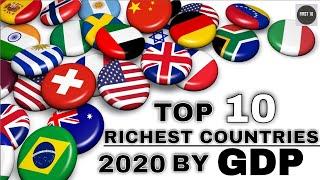 TOP 10 LARGEST ECONOMY COUNTRIES  2020 Nominal GDP