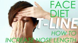 Face diet: 9. T-LINE HOW TO INCREASE NOSE LENGTH - SOUND TRACK #iHealthiness