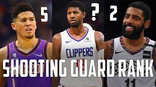 OFFICIAL Top 10 Shooting Guards In The NBA Right Now...