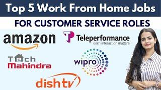 Top 5 Work From Home Jobs | 12th Pass Jobs | Fresher Jobs | Customer Service | Job Vacancies 2021