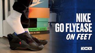 TRYING ON THE NIKE GO FLYEASE (HANDS-FREE SHOE) | LATEST PICKUP