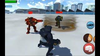 Police Panda Robot Transformation Robot War Ep-1 | Rescue City Police Panda Robot Android GamePlay