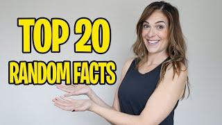 TOP 20 RANDOM FACTS ABOUT ME! (Mama Bee)