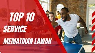 #tenismeja #service #top10 #tabletennis  TOP 10 Service tenis meja mematikan lawan Wajib dipelajari