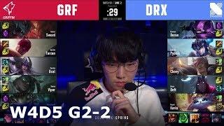 DRX vs GRF - Game 2 | Week 4 Day 5 S10 LCK Spring 2020 | DragonX vs Griffin G2 W4D5