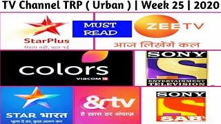 Top 10 TV Channel TRP ( Urban ) | Week 25 | 2020