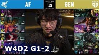 GEN vs AF - Game 2 | Week 4 Day 2 S10 LCK Spring 2020 | Gen.G vs Afreeca Freecs G2 W4D2
