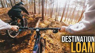 BUILDING AND RIDING A BRAND NEW MTB TRACK WITH NOTHING BUT BIKES!!