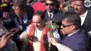 BJP's Newly Elected President JP Nadda welcomed at DND Flyover