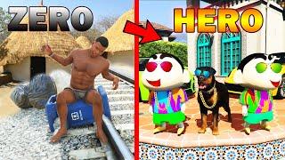 GTA 5 : Shinchan & Pinchan Become Hero And Franklin Become Zero in GTA 5 ! (GTA 5 mods)