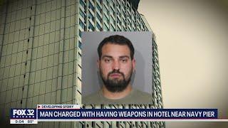 New details emerge in case of Iowa man with guns in Chicago hotel room