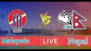 Nepal Vs Malaysia live t20/Acc eastern region/Road to Asia cup