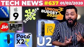 Realme U2 Launch?,POCO X2 Price,Coronavirus Threat, iPhone 9 Launch,JioTV Camera,Budget 2020-TTN#637