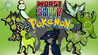 Top 10 WORST Shiny Pokémon