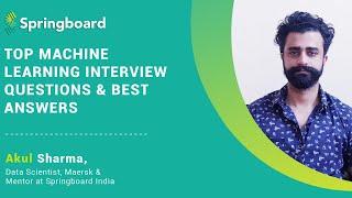 Machine Learning Interview Questions | Machine Learning Jobs Resume Building- Maersk Data Scientist