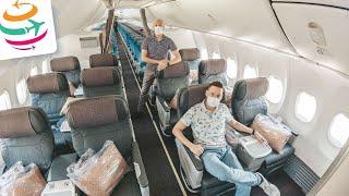 Top Service! Singapore Airlines 737 Business Class fast für uns allein! | YourTravel.TV