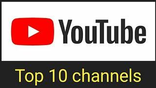 Top 10 channels in youtube //#greenanon