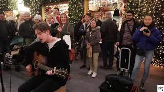 Paul Jenkinson wows Grafton Street with help from some of his Backup Dancers!