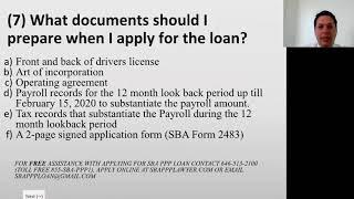 TOP 10 THINGS TO KNOW ABOUT THE SBA PPP LOAN PROGRAM