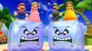 Mario Party The Top 100 - Minigames Mario vs Daisy vs Luigi vs Peach (Master CPU)