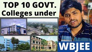 Top 10 Government Engineering colleges under WBJEE | WBJEE 2021 | Placements | Cut Offs | Fees