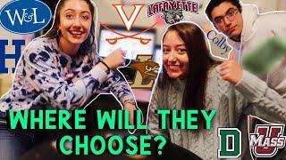 SISTER (AND BROTHER) COLLEGE DECISION REVEAL 2020 // CLASS OF 2024