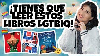 Top 5: Mis libros GAY FAVORITOS | Recomendaciones de LIBROS LGTBIQ | PRIDE MONTH | Lucía Fídhel