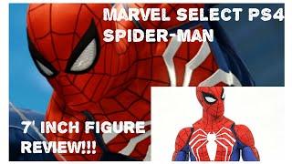 Marvel select Spider-Man PS4 7" inch figure review!!!