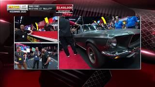 1968 "Bullitt" Mustang sells for $3.74 million at Mecum