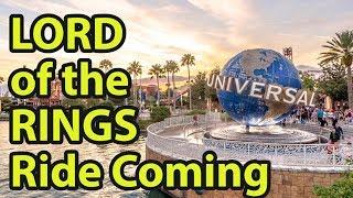 Leaked Info - New LOTR Ride Coming to Universal Orlando | Details In This Video...