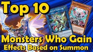 Top 10 Monsters Who Gain Different Effects Based on How They're Summoned in YuGiOh