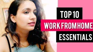 Top 10 Work From Home Essentials India|Manage Work and Home|Increase Productivity by simple changes